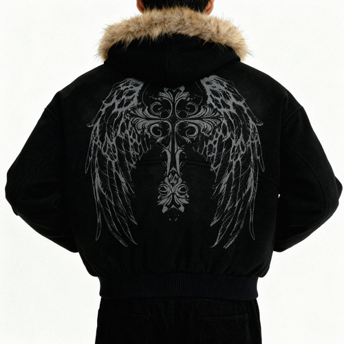 BLCK FUR HOODIE
